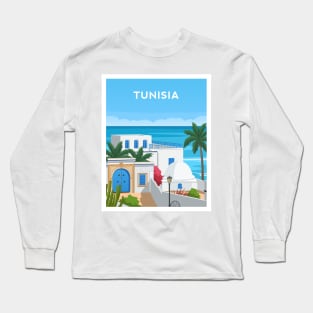 Tunisia, Sidi Bou Said Long Sleeve T-Shirt